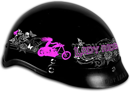 Half Helmet - Gloss - Lady Rider